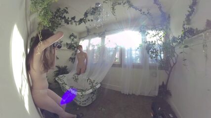 Bath Fun Between Friends