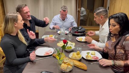 Mountain FFM Raw Sex Party